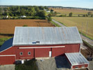 Before Barn Roof Resurfacing